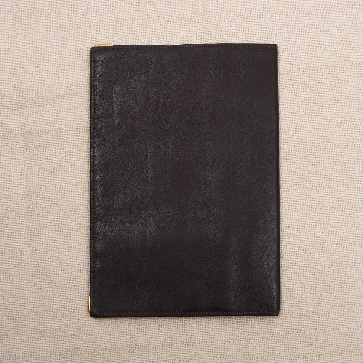 NOS Butter-Soft Leather Travel Wallet and Passport Cover - Brown