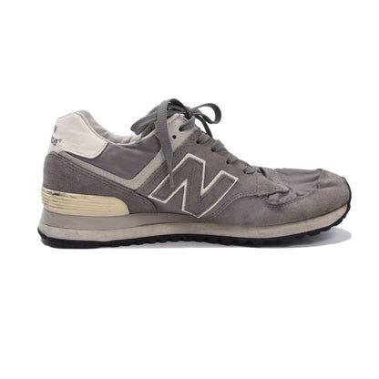 New Balance 574 Sneaker, hergestellt in England, Größe US 8 1/2 / EU 42 – Grau