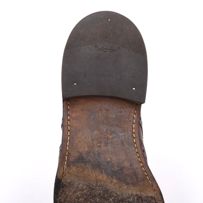 Vintage Church's Ranch Oxhide Brogue Schuhe Gr. 7F – Braun