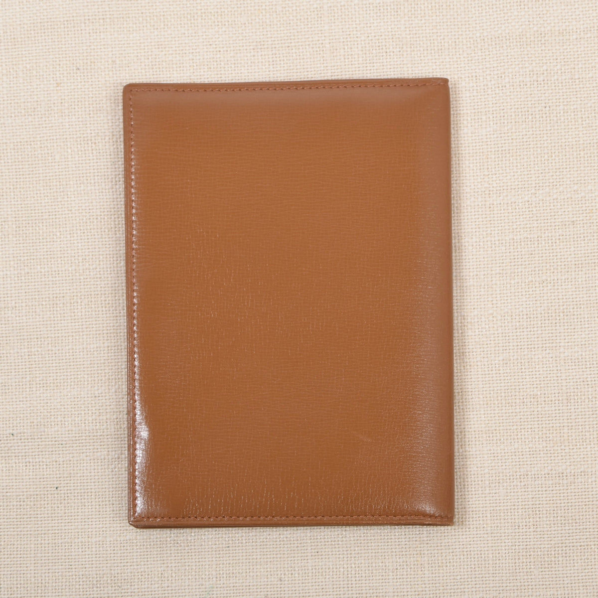NOS Butter-Soft Leather Notepad Wallet - Tan