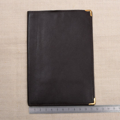 NOS Butter-Soft Leather Travel Wallet and Passport Cover - Brown