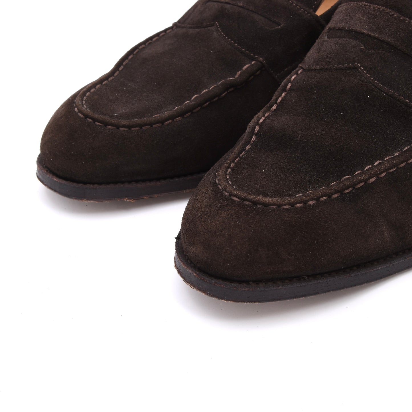 Meermin Wildleder-Slipper Größe 10E – Braun