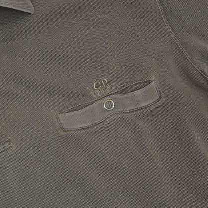 C.P. Company Cotton Polo T-Shirt SS 2006 Size M - Khaki Green