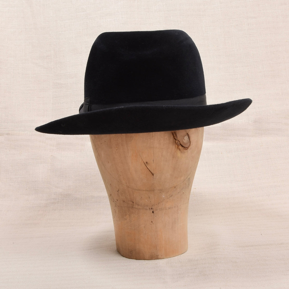 Vintage Halali bei Anton Pollner Fellfilzhut Gr. 57 - Marineblau