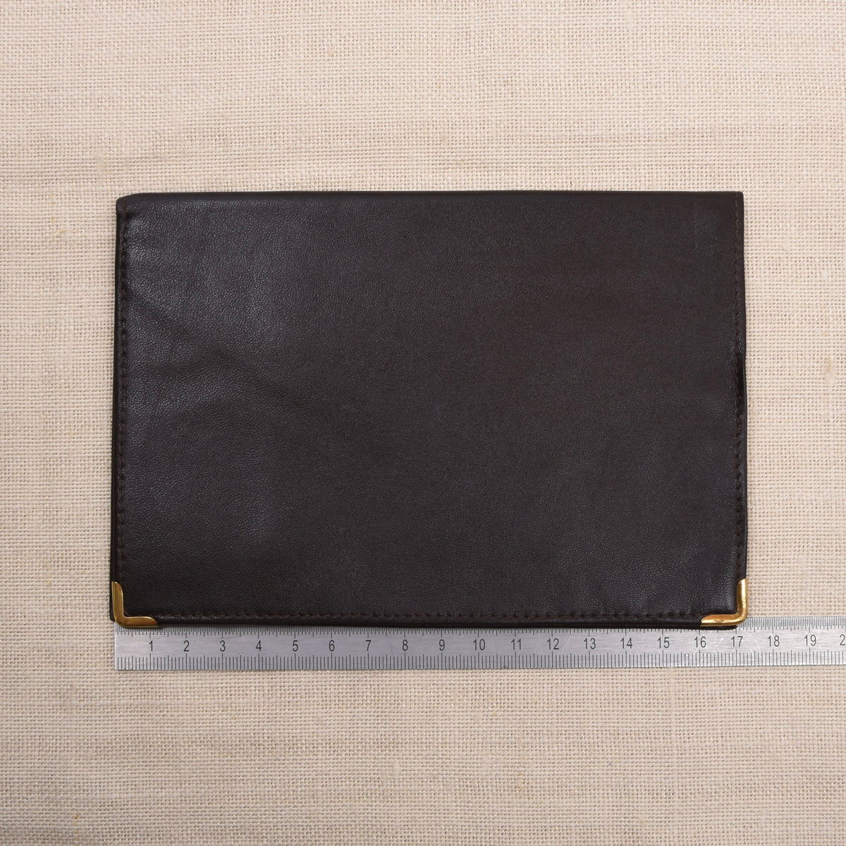 NOS Butter-Soft Leather Travel Wallet and Passport Cover - Brown
