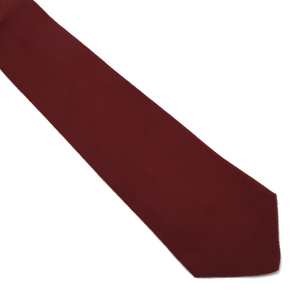 NOS Craigmill Krawatte 100% Schurwolle Made in Scotland – Classic Rot