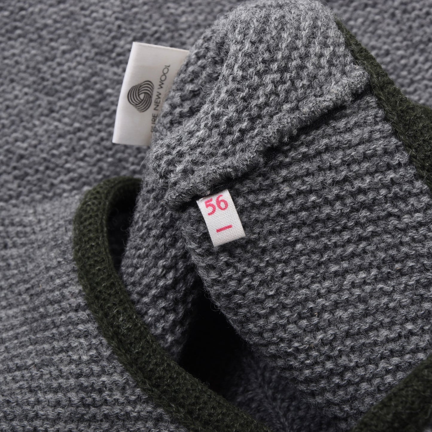 Classic Wool Sweater Vest/Trachtenweste Size 56 Chest ca. 59.5cm - Grey