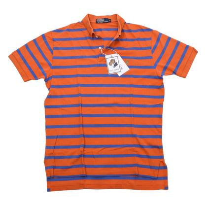 Polo Ralph Lauren 2x Polo Shirts Size M ca. 54.5cm - Blue/Orange Stripes