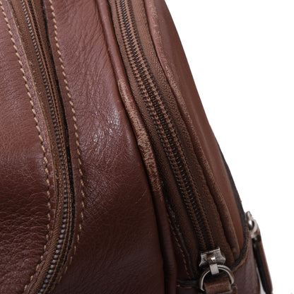 Nigst Wien Leather Weekender/Duffle Bag ca. 57cm - Brown