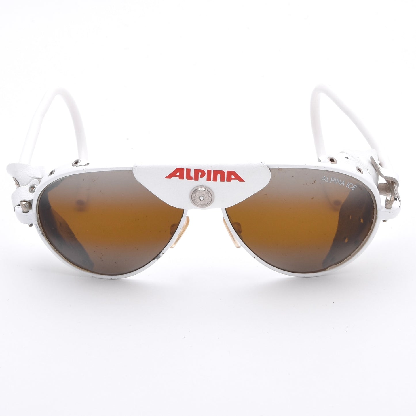 Alpina Ice Vintage Glacier Sunglasses - White