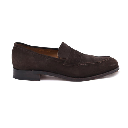Meermin Wildleder-Slipper Größe 10E – Braun
