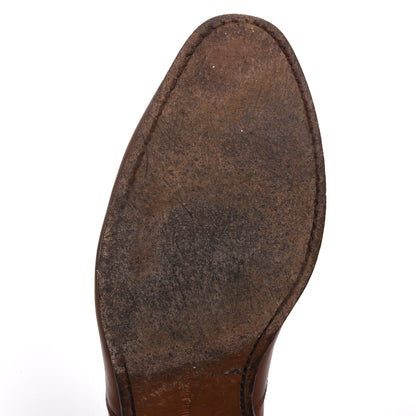 Allen Edmonds Carlyle Schuhe Made in USA Gr. US12 3E - Taan/Braun