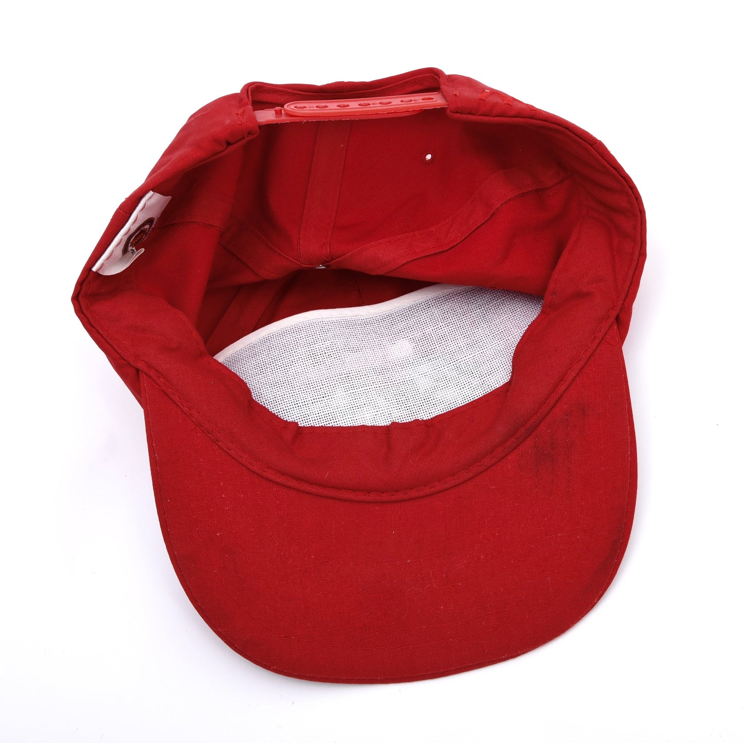 Vintage 1993 Chicago Blackhawks x McDonalds Baseball Kappe Einheitsgröße – Rot
