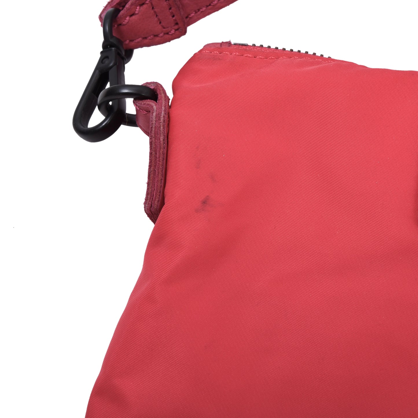 Liebeskind Nylon & Leather Crossbody Bag ca. 34cm - Pink