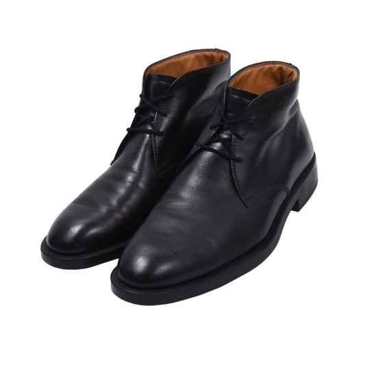 Tod's Leder-Chukka-Stiefel, Größe 10 – Schwarz