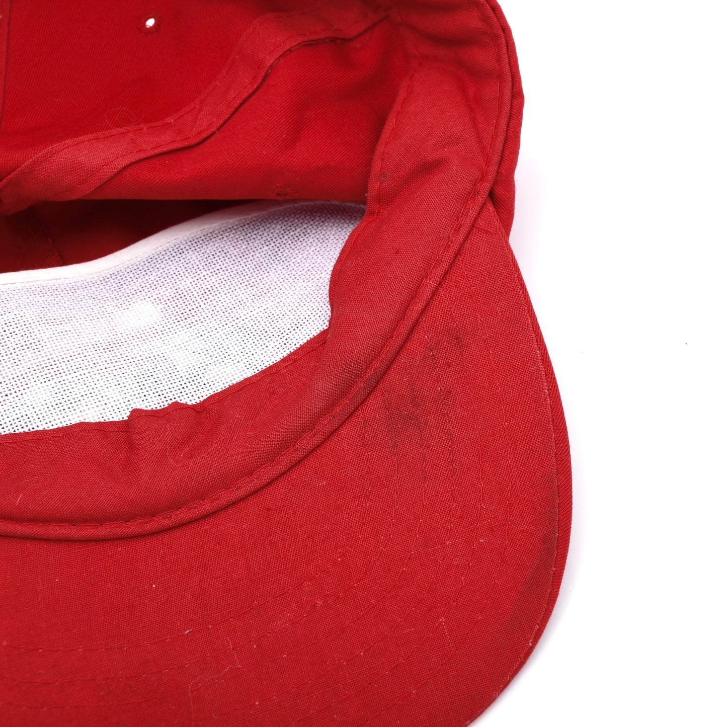Vintage 1993 Chicago Blackhawks x McDonalds Baseball Kappe Einheitsgröße – Rot