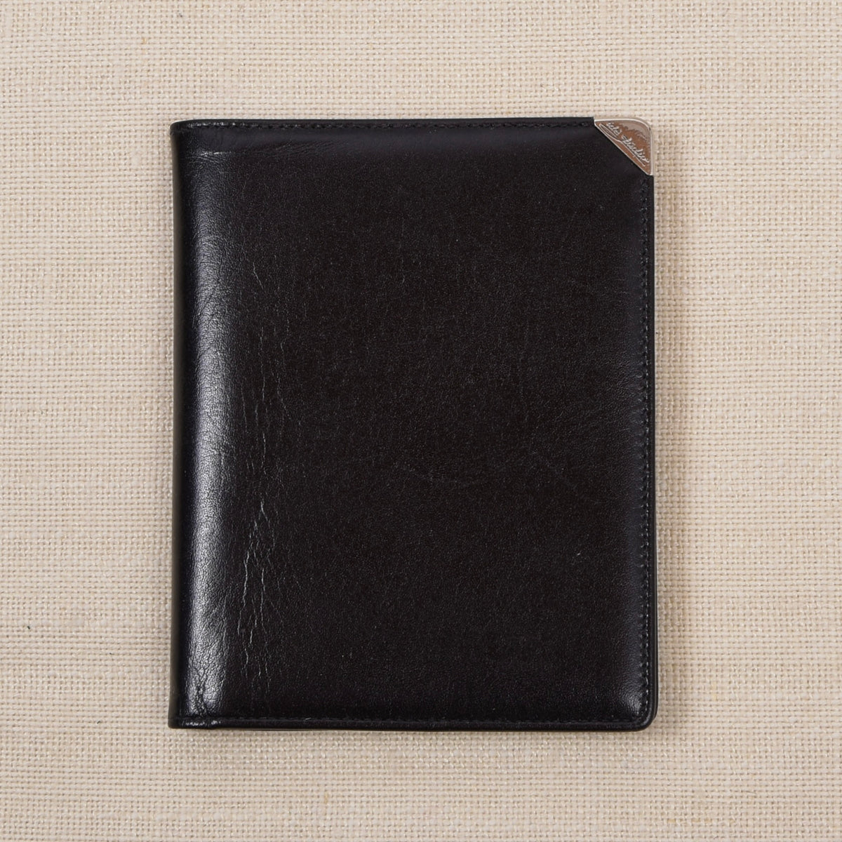 NOS Idé Studio Line x Broelemann Leather Notepad Wallet - Black