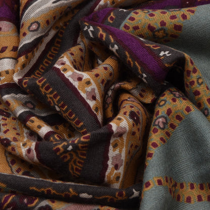 Etro Cashmere-Silk Scarf ca. 164cm - Floral/Paisley