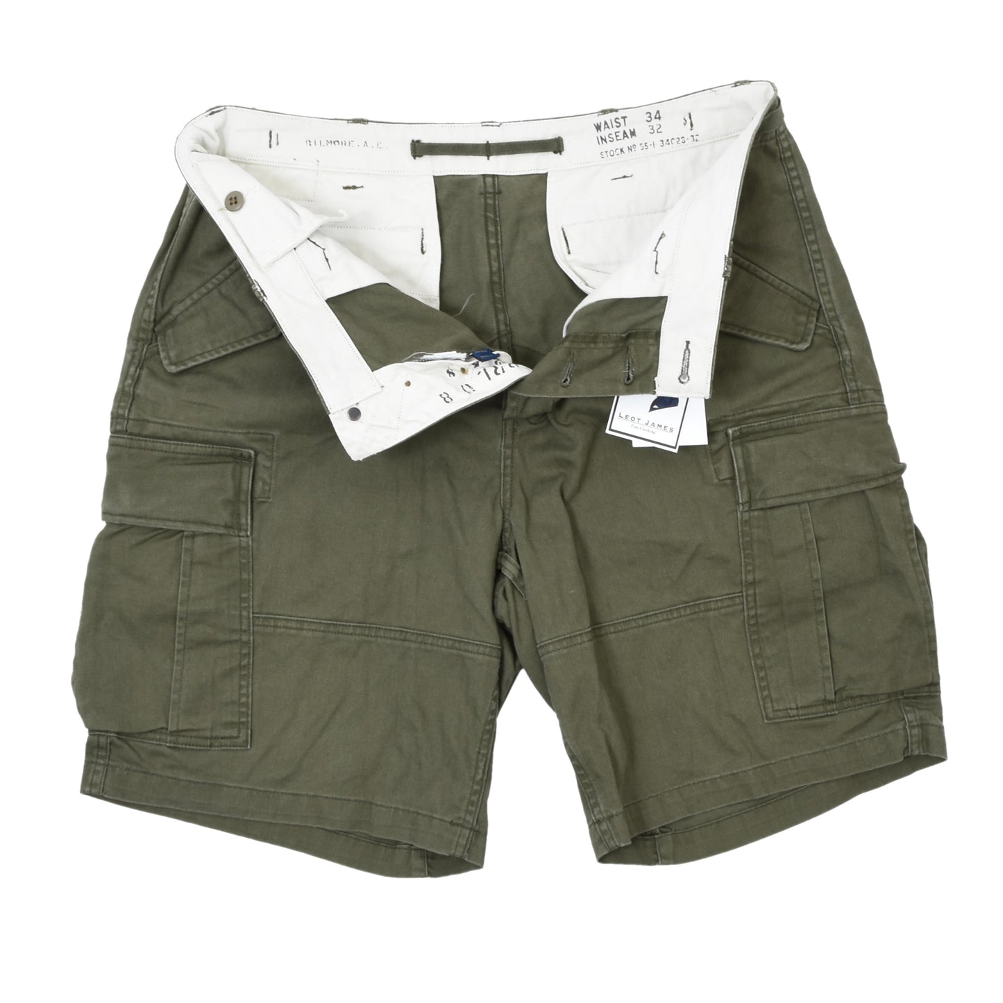 Polo Ralph Lauren Shorts bestickt Größe 34 - Grün