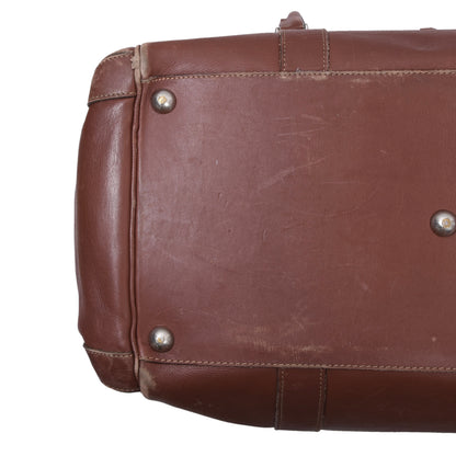 Nigst Wien Leather Weekender/Duffle Bag ca. 57cm - Brown