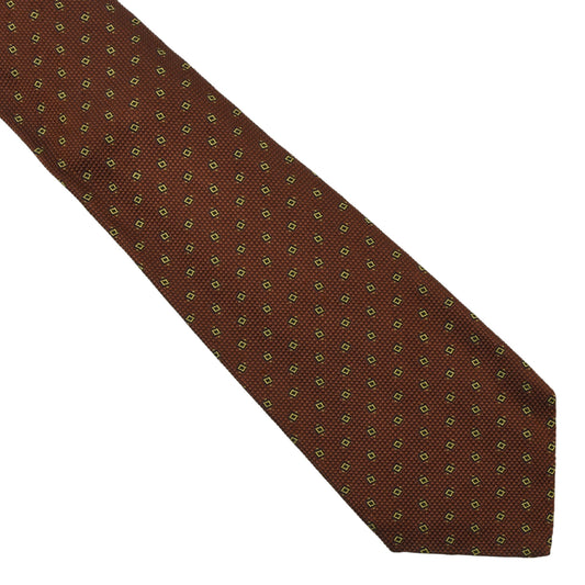 Kiton Napoli Silk Tie ca. 151cm/10cm - Brown