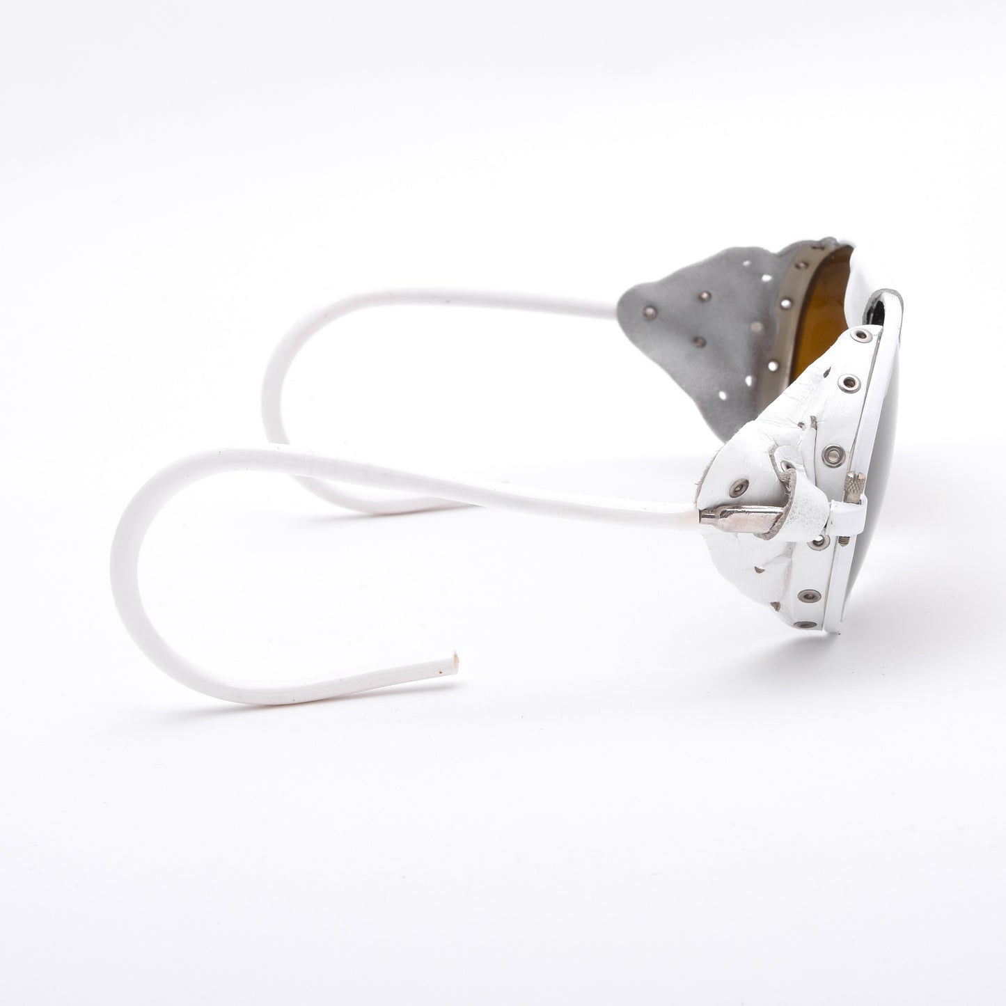 Alpina Ice Vintage Glacier Sunglasses - White