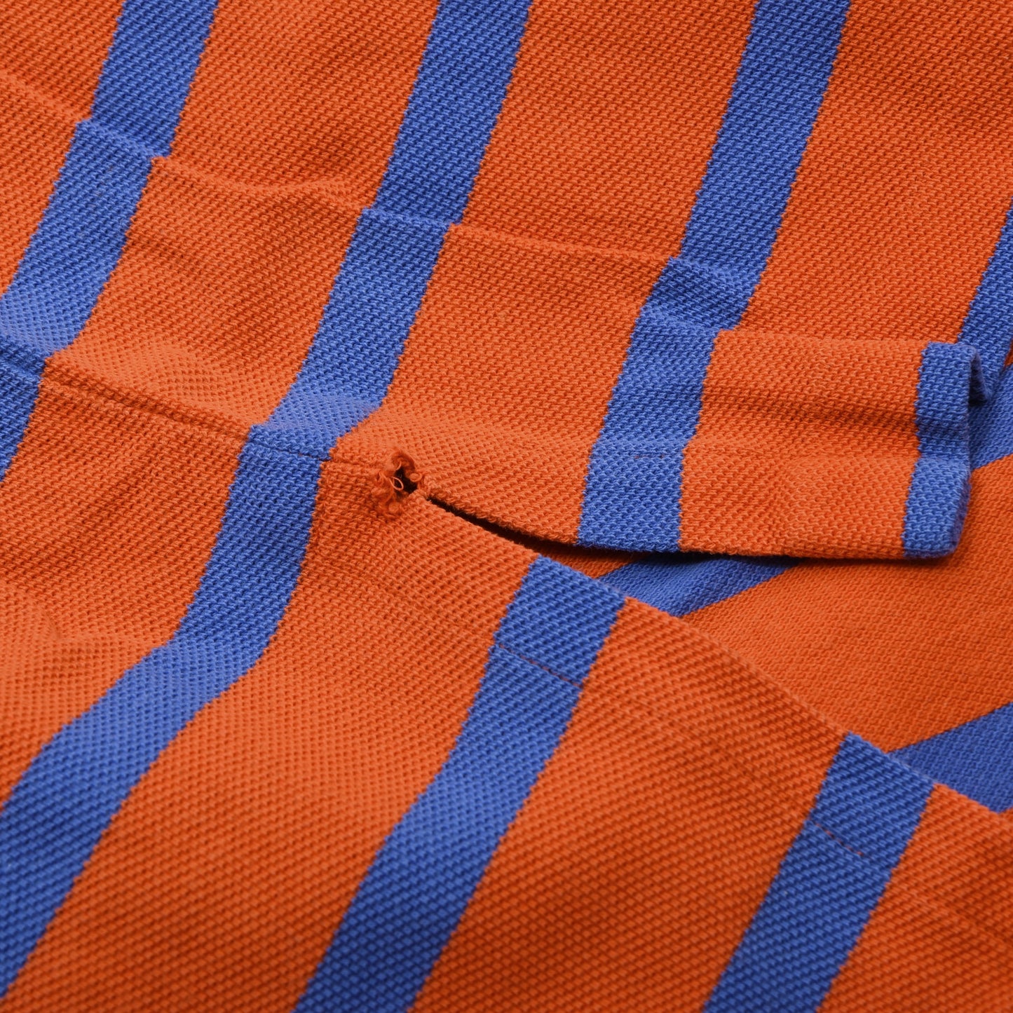 Polo Ralph Lauren 2x Polo Shirts Size M ca. 54.5cm - Blue/Orange Stripes