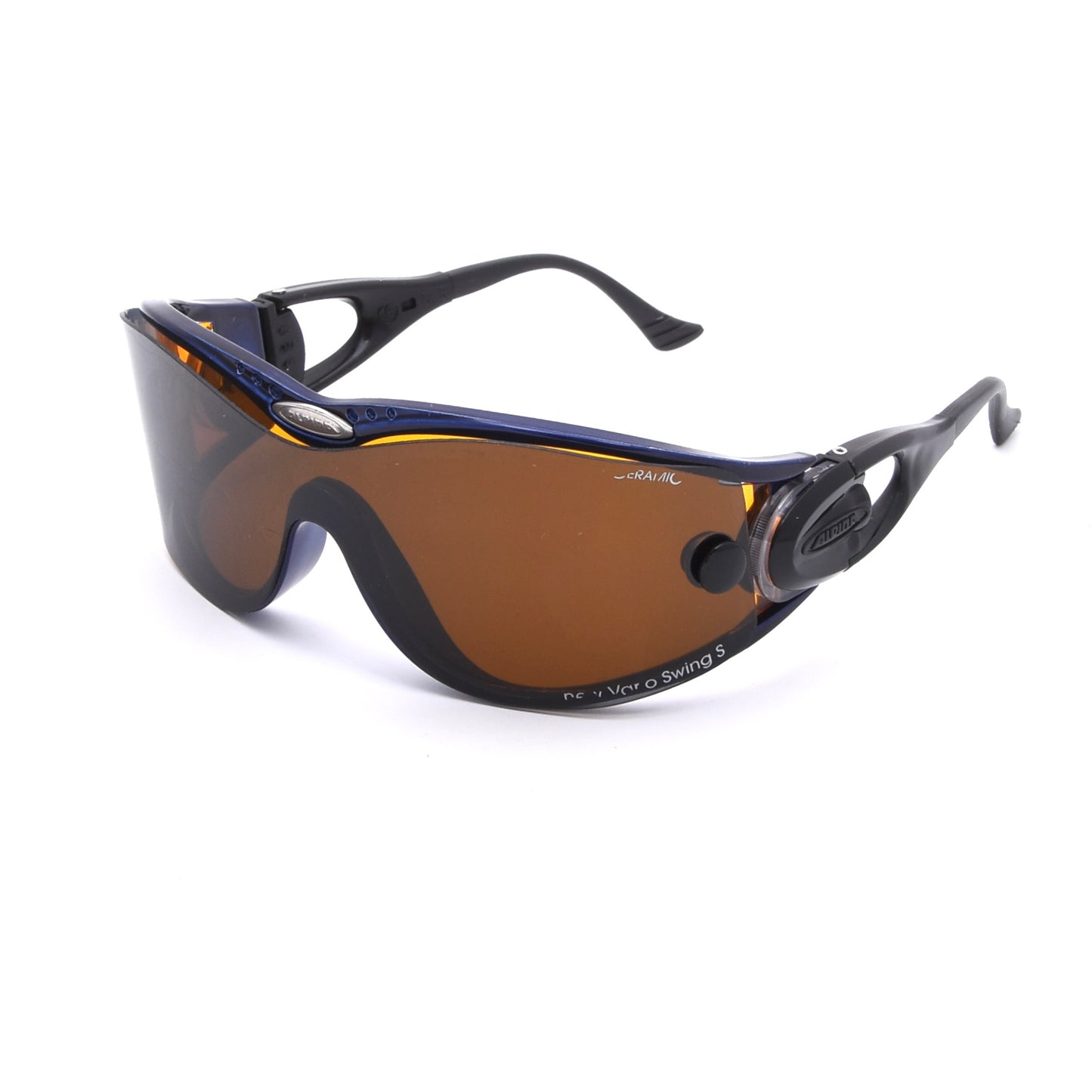 Alpina New Vario Swing S 8380 Shield Cycling Sunglasses - Blue