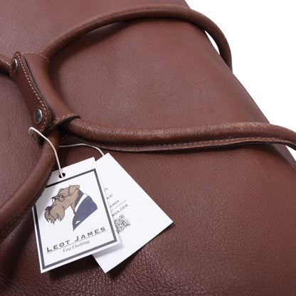 Nigst Wien Leather Weekender/Duffle Bag ca. 57cm - Brown
