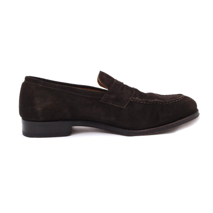 Meermin Wildleder-Slipper Größe 10E – Braun
