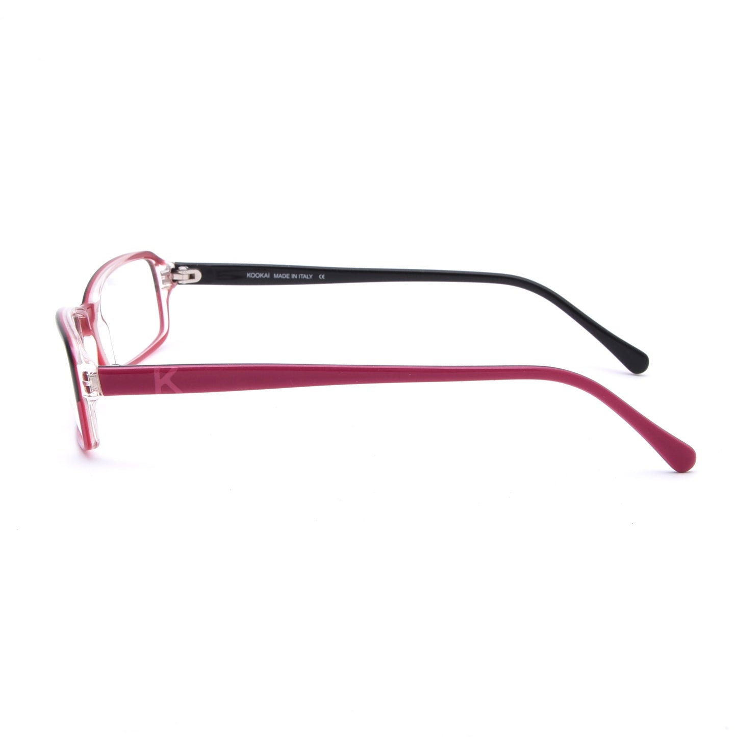 Neu ohne Etikett Kookai Brille Mod. Andro K168 - Schwarz/Fuchsia