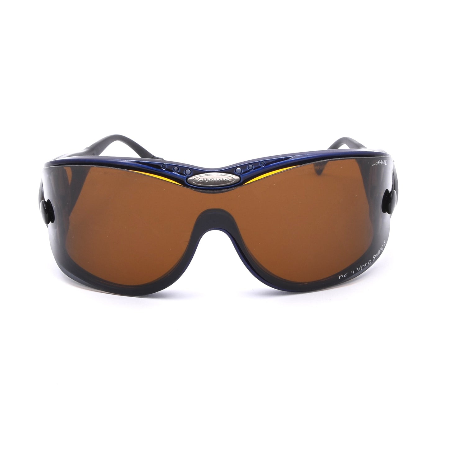 Alpina New Vario Swing S 8380 Shield Cycling Sunglasses - Blue