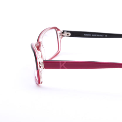 Neu ohne Etikett Kookai Brille Mod. Andro K168 - Schwarz/Fuchsia