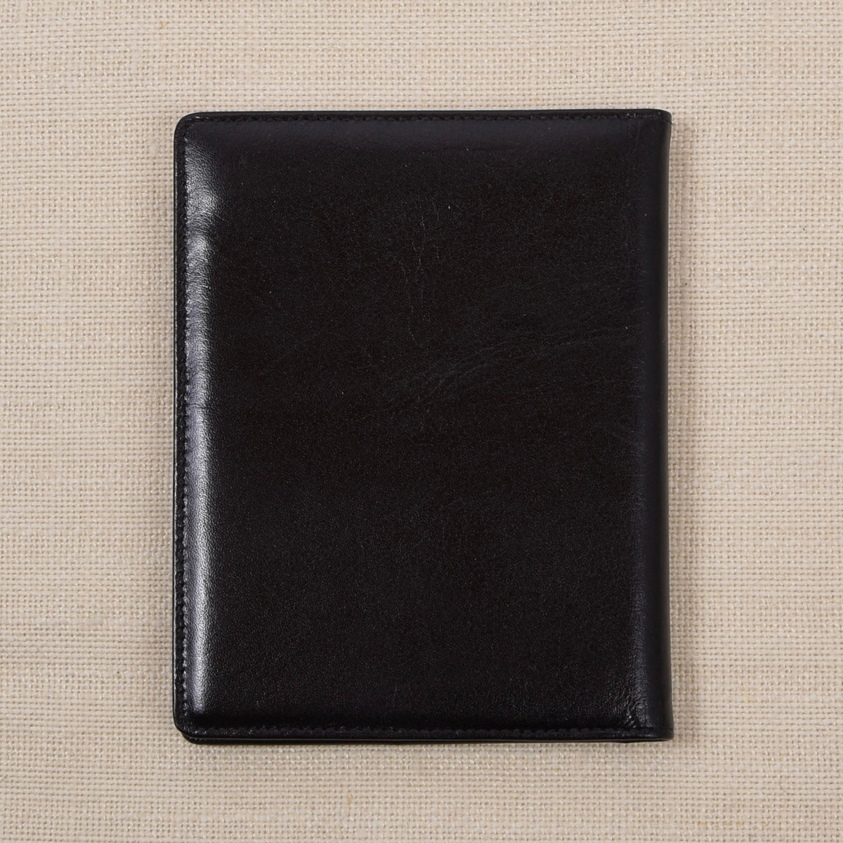 NOS Idé Studio Line x Broelemann Leather Notepad Wallet - Black
