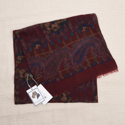 Vintage Altea Milano 100% Wool Scarf Made in Italy ca. 147cm