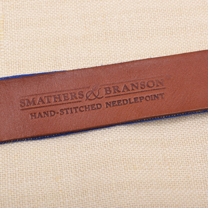 Smathers & Branson Needlepoint Gürtel Größe 44 - St. Louis Blues