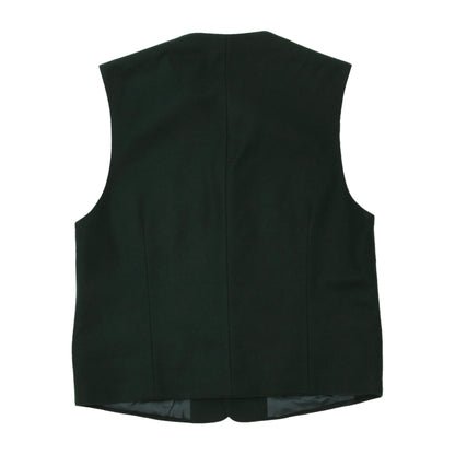 Allwerk Wool Vest/Trachtenweste Size 24 - Green