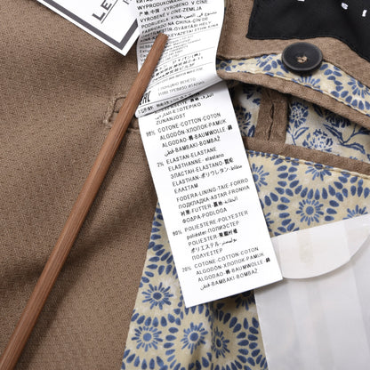 Sisley Unstrukturierte Baumwolljacke Größe 48 Brust ca. 51cm - Hellbraun