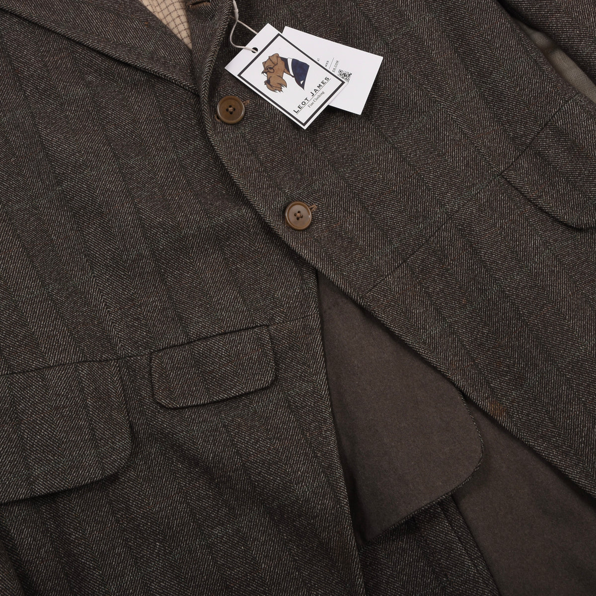 E. Tautz & Sons London 1905 Antike Tweed-Sport-/Reitjacke für Carl Reininghaus