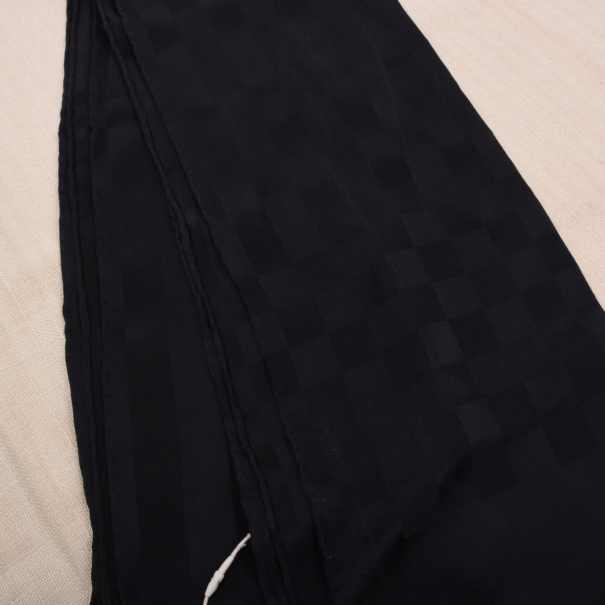 Striessnig Abend-Seidenschal, 100% Seide, ca. 188 cm - Schwarz