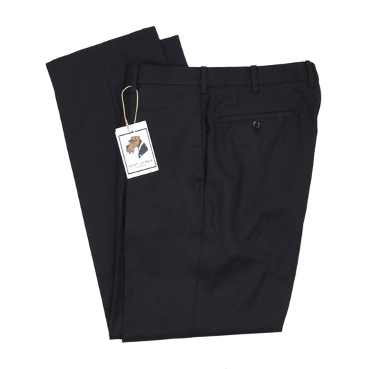 Incotex High Comfort Super 100s Wool Pants Size 50 - Charcoal