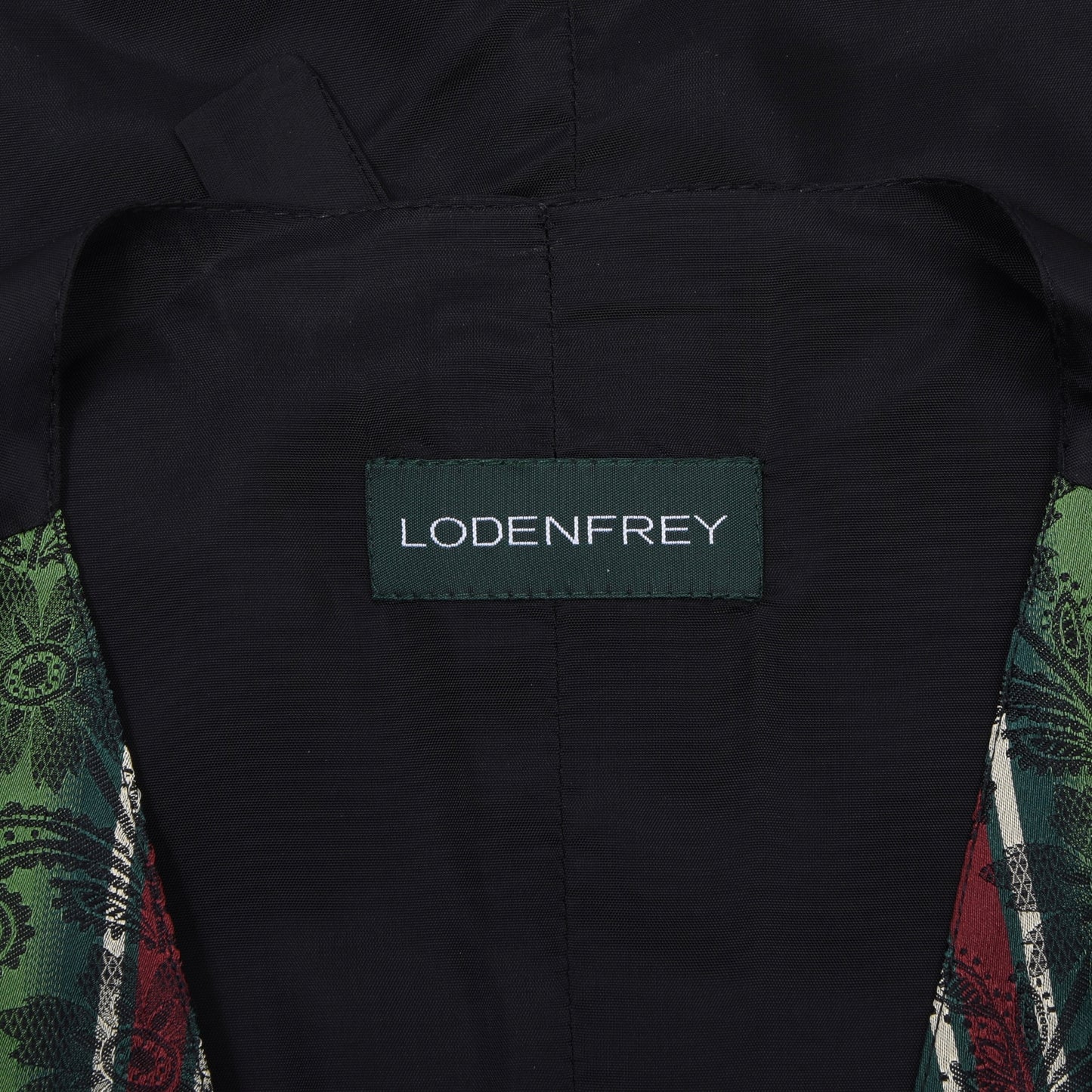 Lodenfrey Silk Vest/Trachtengilet Chest Size 50 ca. 51.5cm - Stripe
