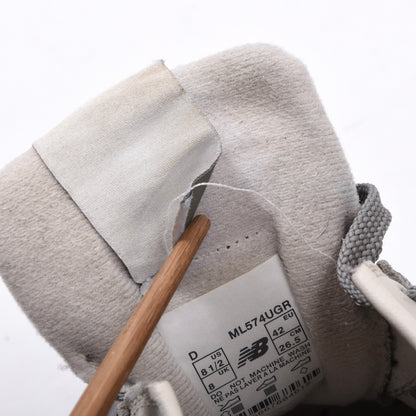 New Balance 574 Sneaker, hergestellt in England, Größe US 8 1/2 / EU 42 – Grau