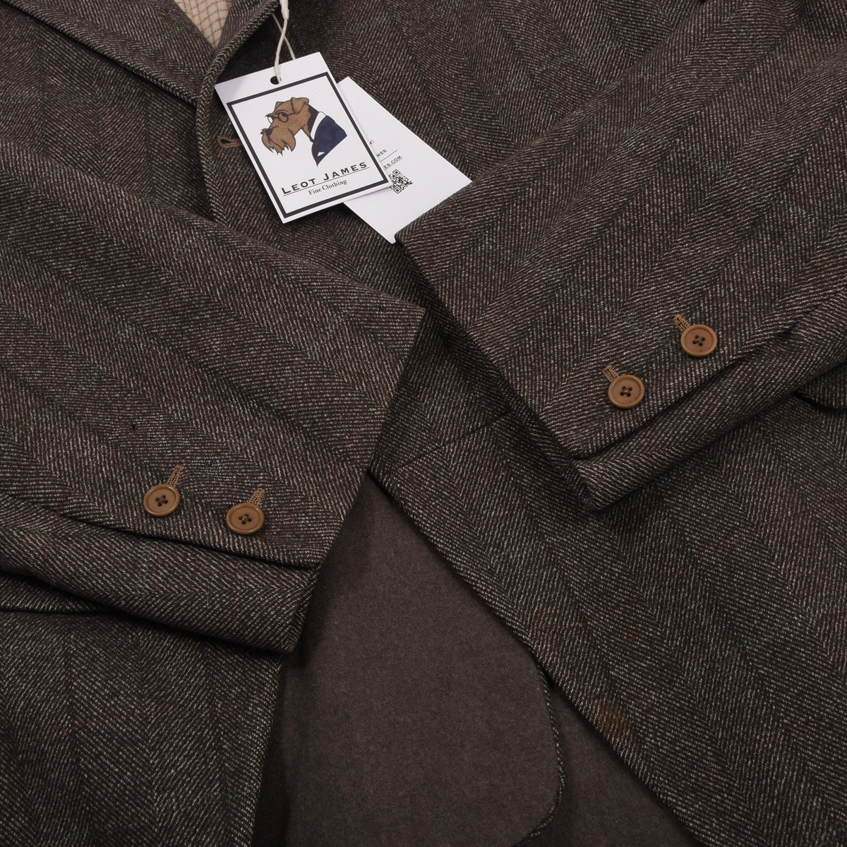 E. Tautz & Sons London 1905 Antike Tweed-Sport-/Reitjacke für Carl Reininghaus