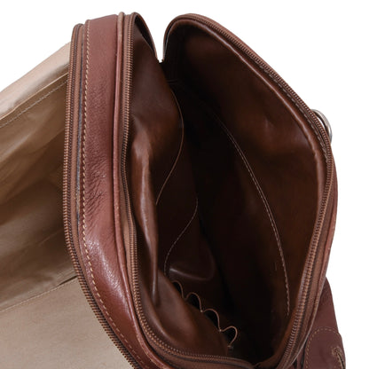 Nigst Wien Leather Weekender/Duffle Bag ca. 57cm - Brown