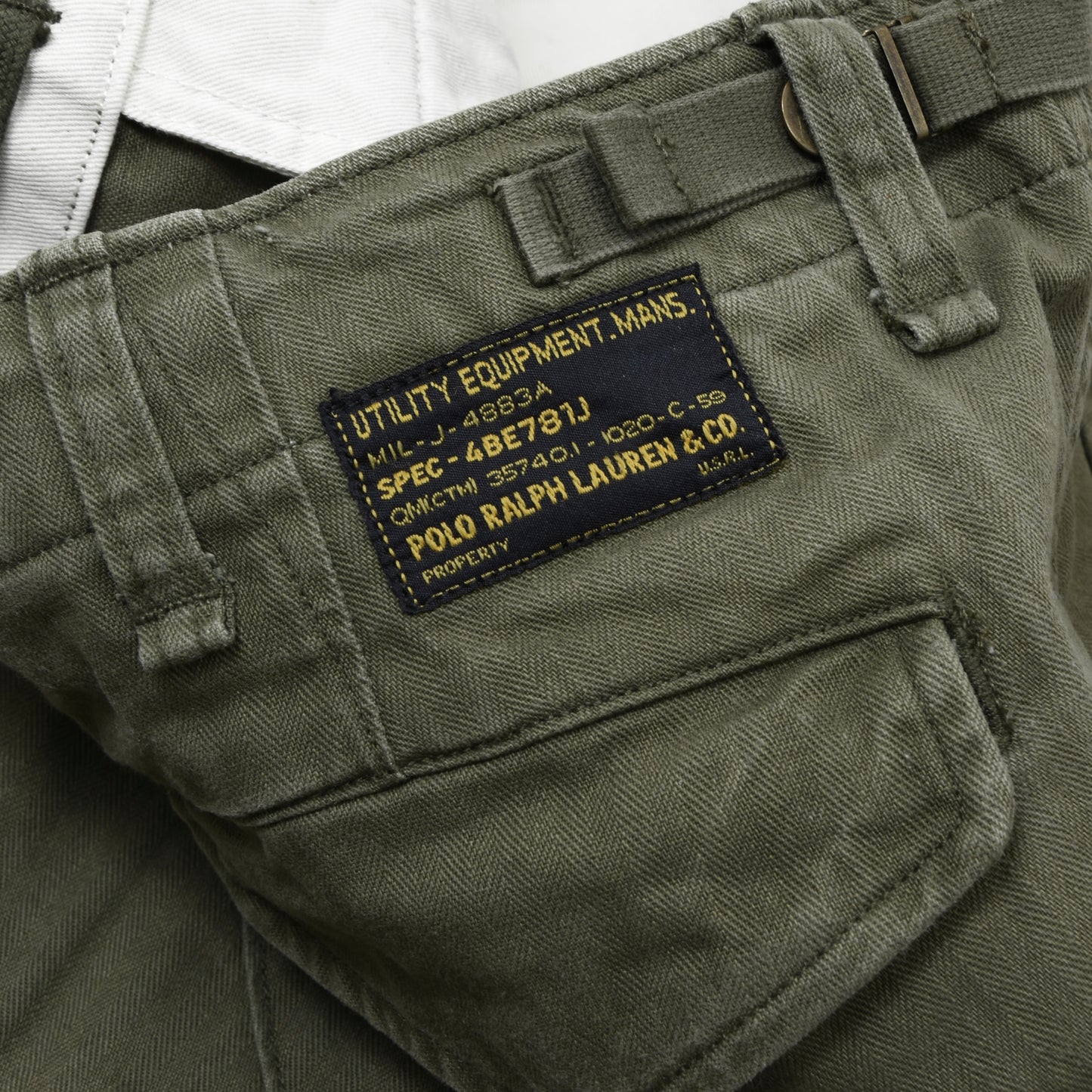 Polo Ralph Lauren Military Cargo Shorts Size 34 - Green