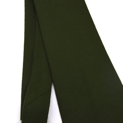 NOS Craigmill Krawatte 100% Schurwolle Made in Scotland – Moosgrün
