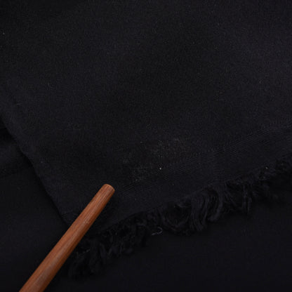 Striessnig Abend-Seidenschal, 100% Seide, ca. 188 cm - Schwarz