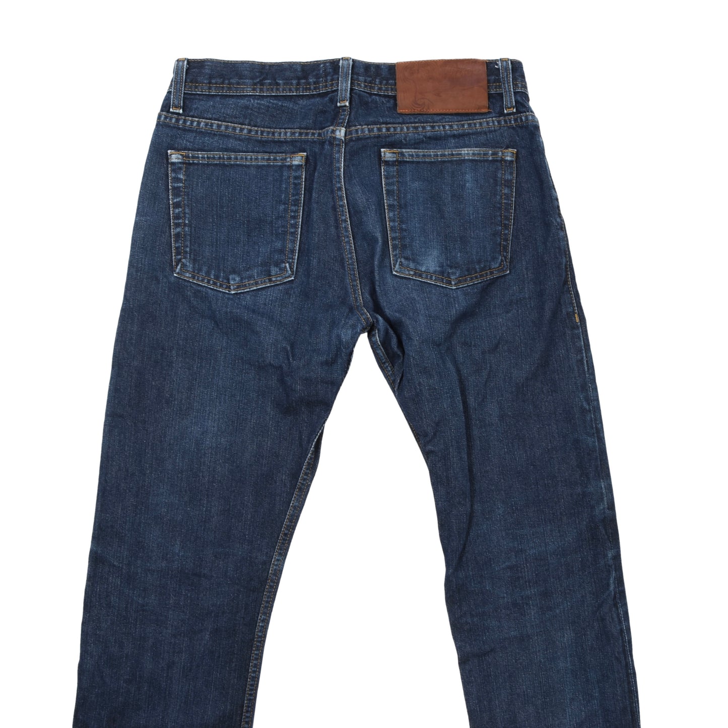 Naked & Famous Left Hand Twill Selvedge Weird Guy & Nudie Jeans Dude Dan Size 32 & W32xL32 - Blue