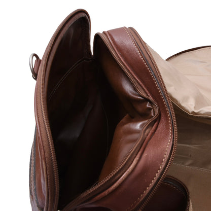 Nigst Wien Leather Weekender/Duffle Bag ca. 57cm - Brown